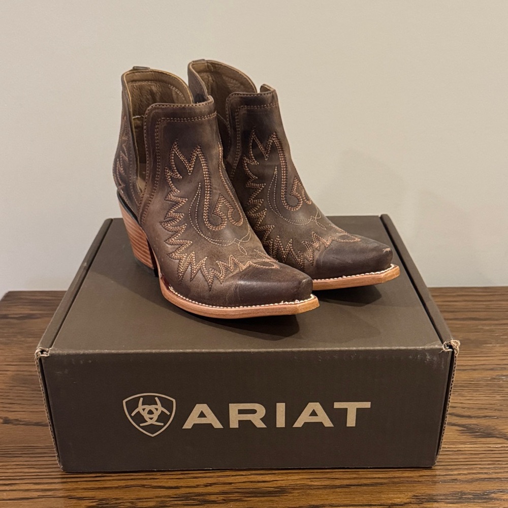Ariat Women's Dixon Boots in Weathered Brown